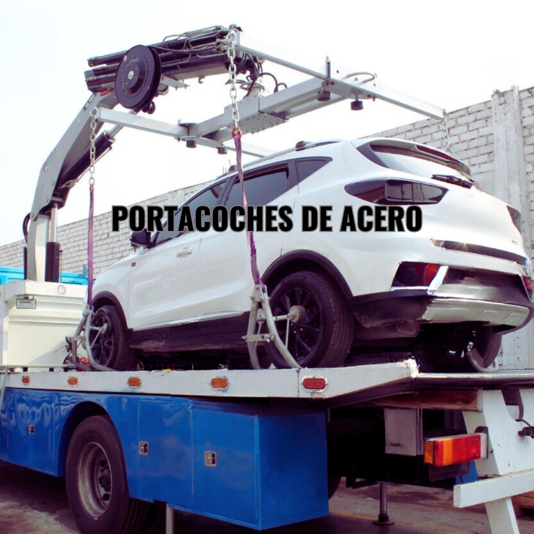 portacoches de acero